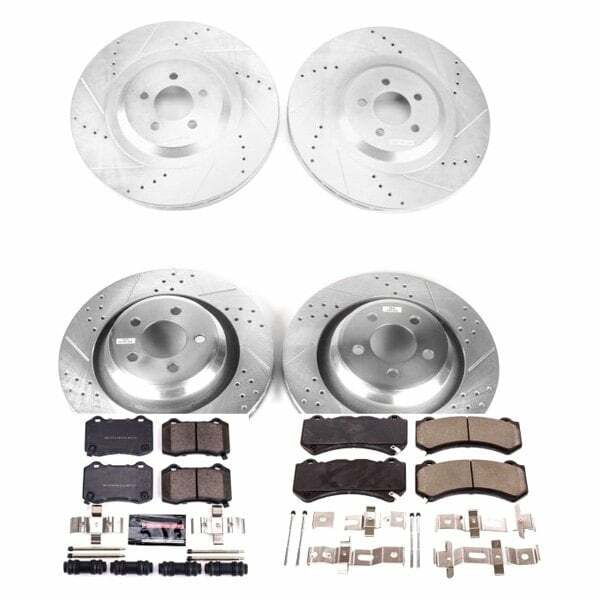 Power Stop 15-20 Dodge Challenger Front & Rear Z23 Evolution Brake Kit - K8170