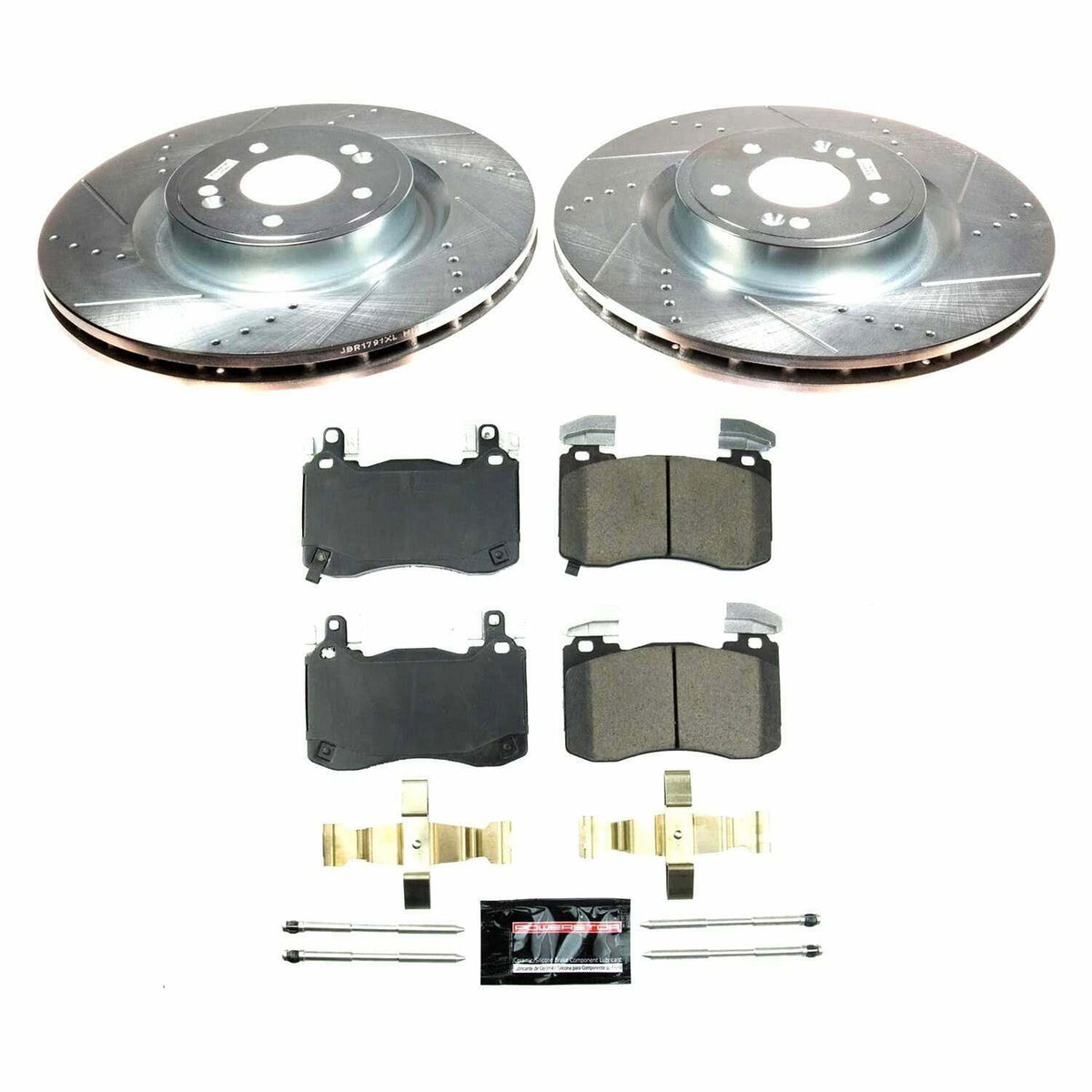Power Stop 18-20 Kia Stinger Front Z23 Evolution Brake Kit - K8270