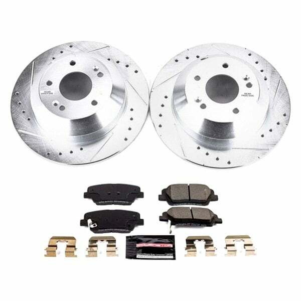 Power Stop 2019 Hyundai Santa Fe XL Rear Z23 Evolution Sport Brake Kit - K8283
