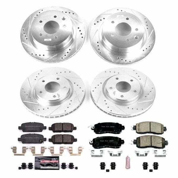 Power Stop 14-17 Nissan Leaf Front & Rear Z23 Evolution Sport Brake Kit - K8288