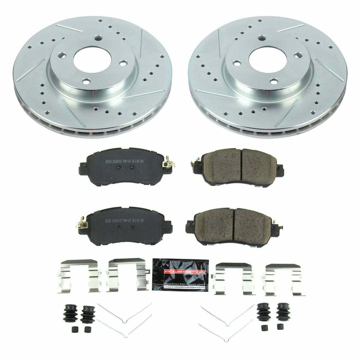 Power Stop 18-19 Nissan Kicks Front Z23 Evolution Sport Brake Kit - K8326