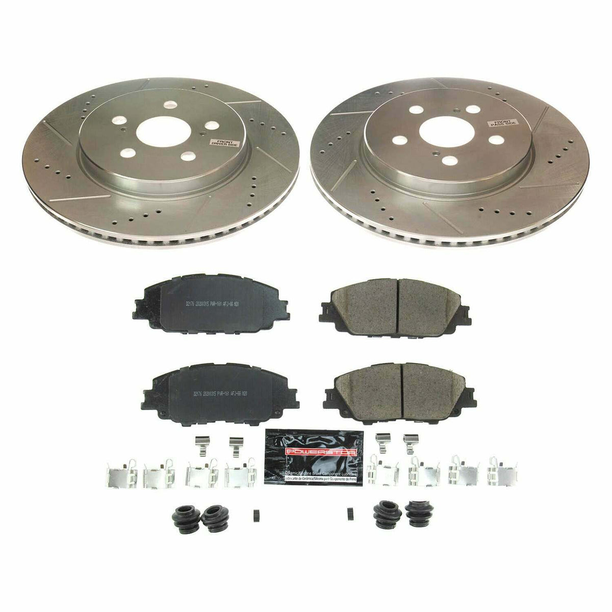Power Stop 2019 Toyota Corolla Front Z23 Evolution Sport Brake Kit - K8328