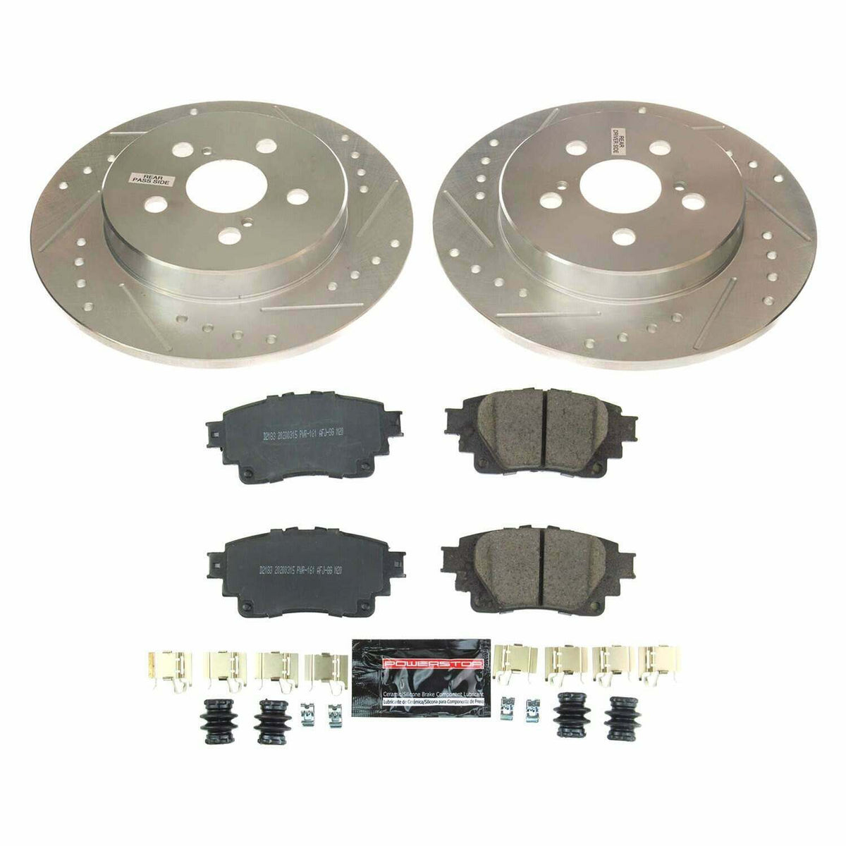 Power Stop 2019 Toyota Corolla Rear Z23 Evolution Sport Brake Kit - K8336