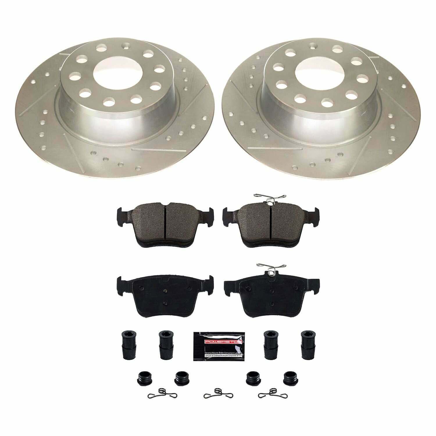 Power Stop 2019 Volkswagen Jetta Rear Z23 Evolution Sport Brake Kit - K8337