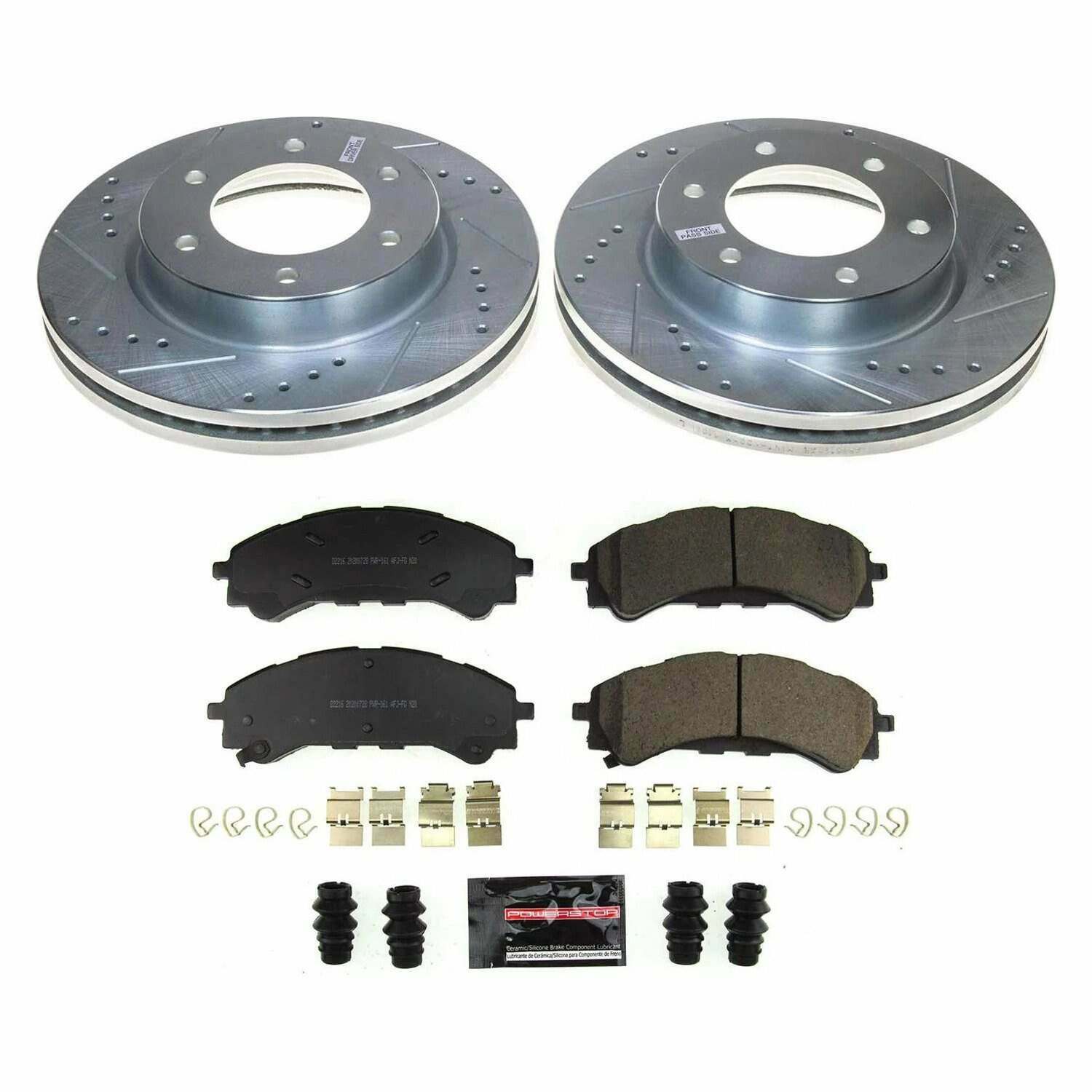 Power Stop 2021 Ford Bronco Front Z23 Evolution Brake Kit - K8413