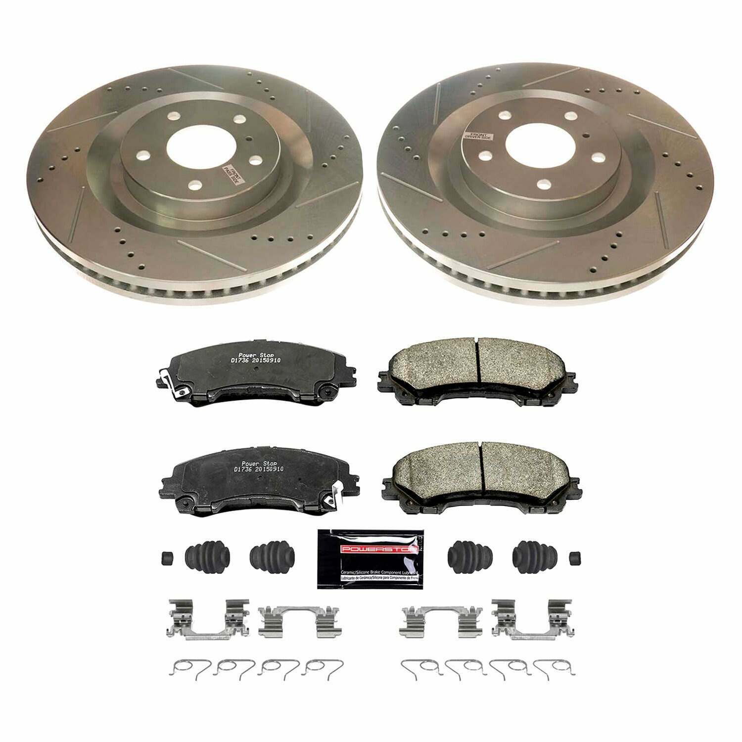Power Stop 2019 Infiniti QX50 Front Z23 Evolution Sport Brake Kit - K8415