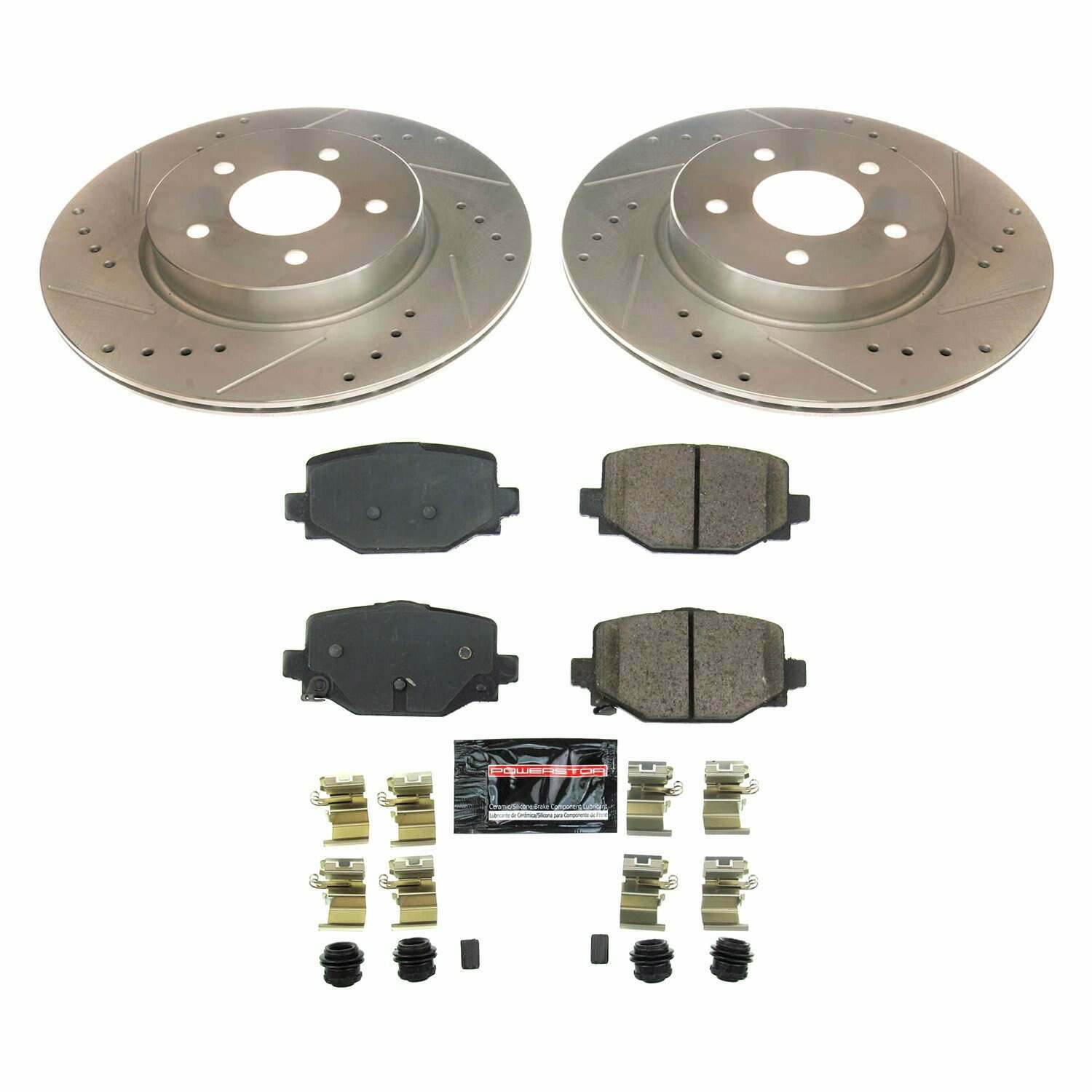 Power Stop 2019 Infiniti QX50 Rear Z23 Evolution Sport Brake Kit - K8432