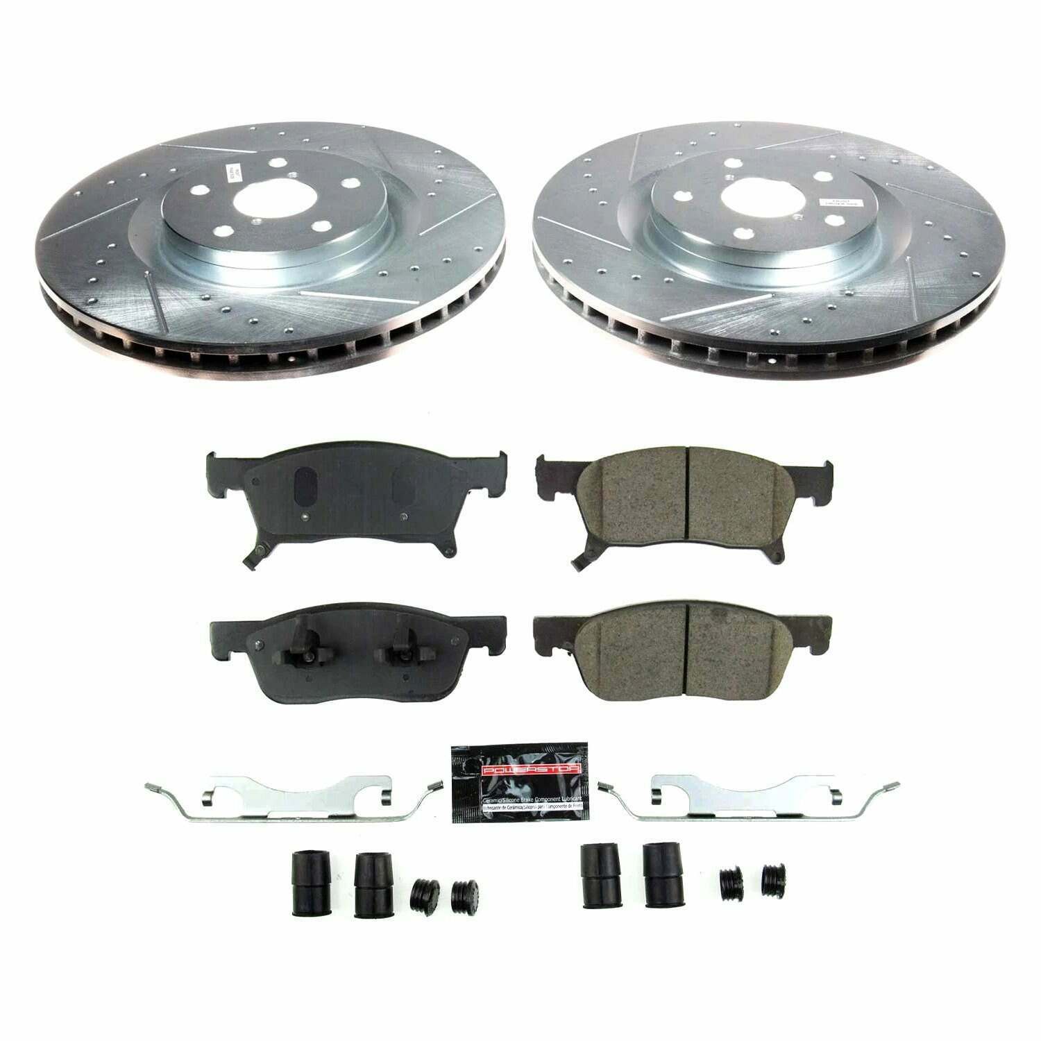 Power Stop 19-21 Subaru Ascent Front Z23 Evolution Brake Kit - K8479