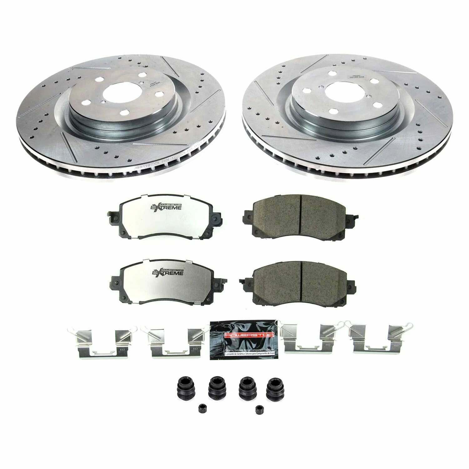 Power Stop 19-21 Subaru Forester Front Z26 Street Warrior Brake Kit - K8481-26