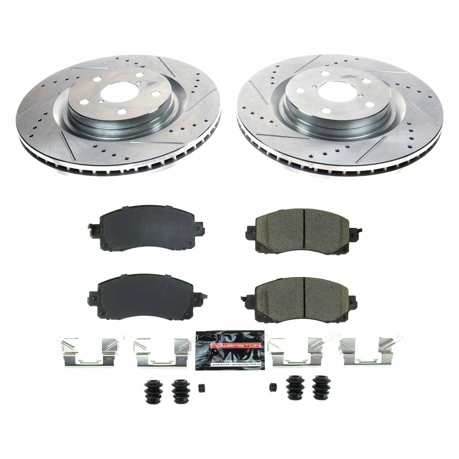 Power Stop 19-21 Subaru Forester Front Z23 Evolution Sport Brake Kit - K8481