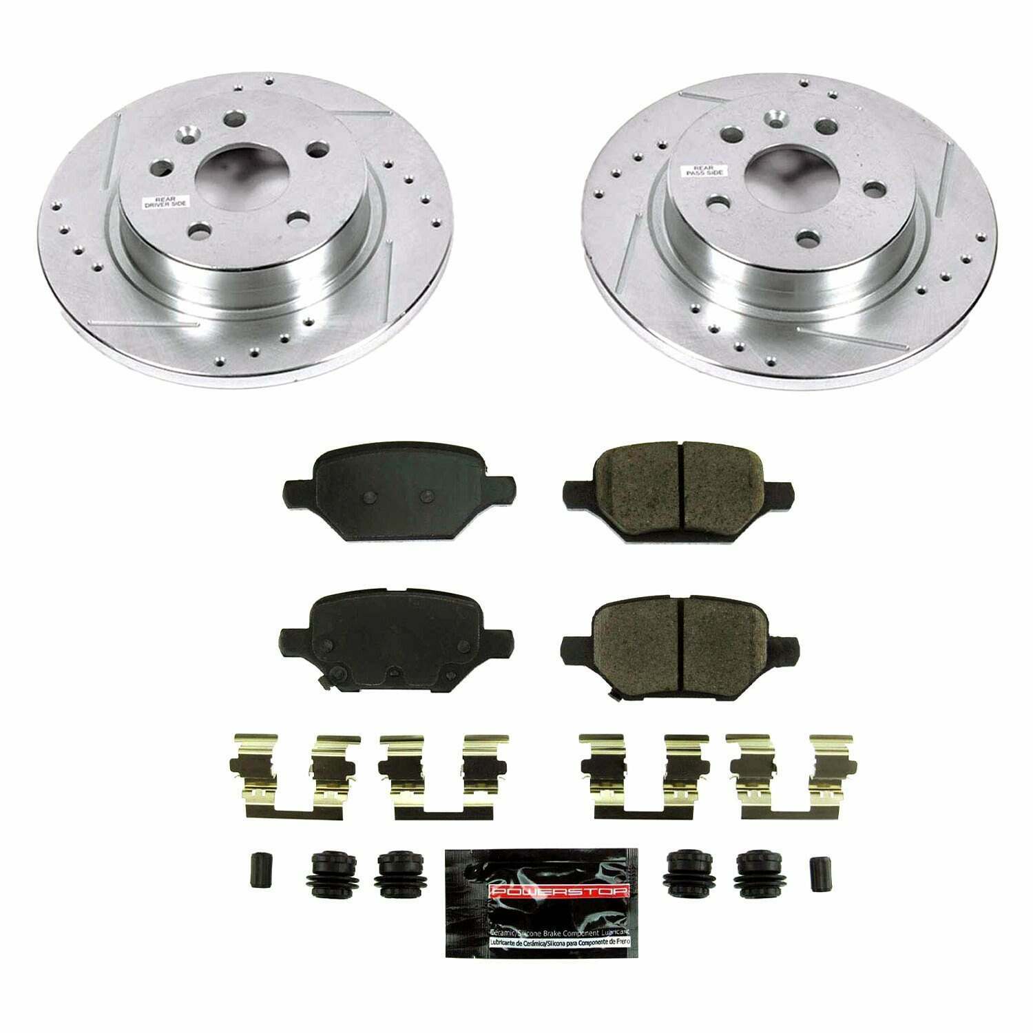 Power Stop 18-20 Buick Encore Rear Z23 Evolution Sport Brake Kit - K8488