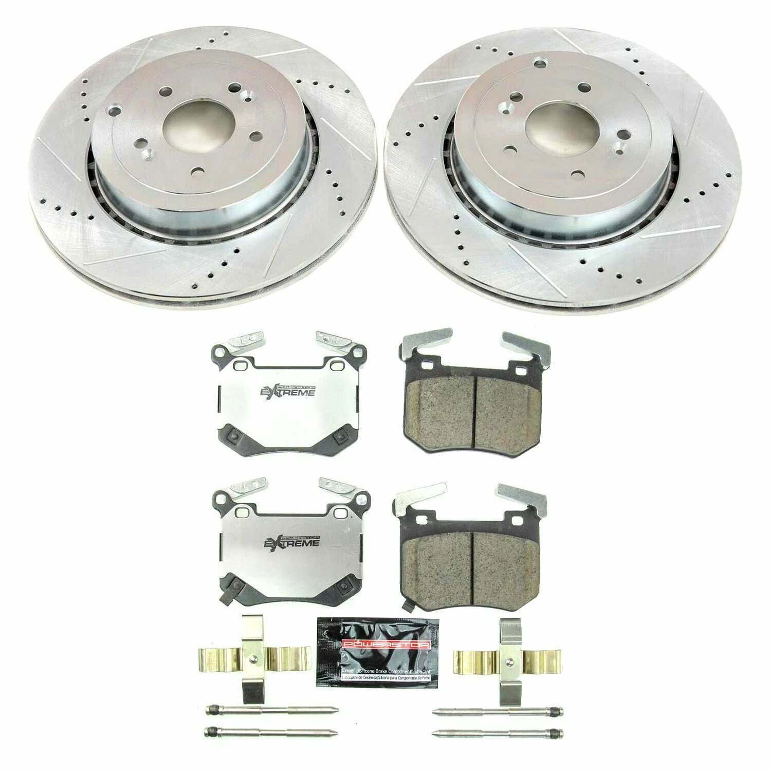 Power Stop 18-20 Kia Stinger Rear Z26 Street Brake Kit - K8491-26