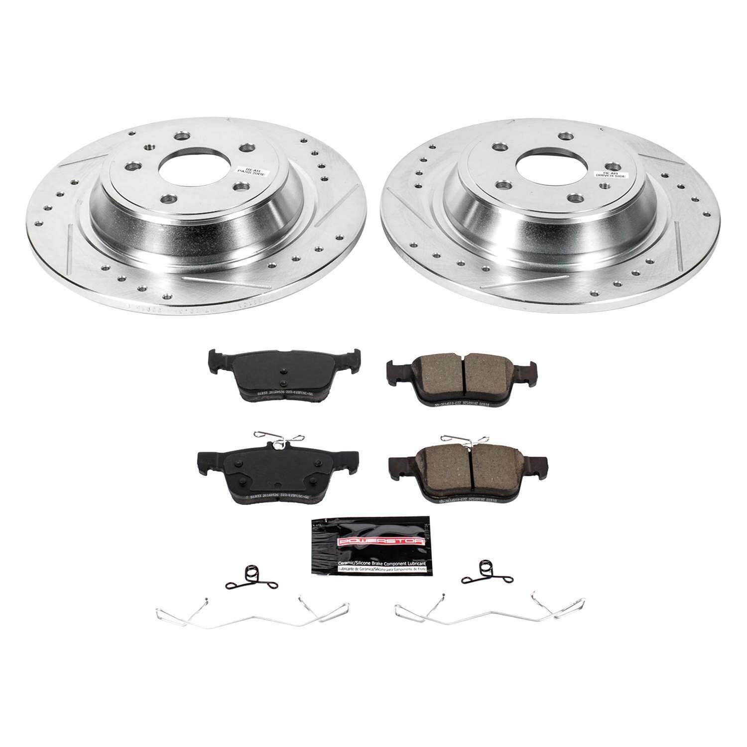 Power Stop 2020 Ford Fusion Rear Z23 Evolution Sport Brake Kit - K8533