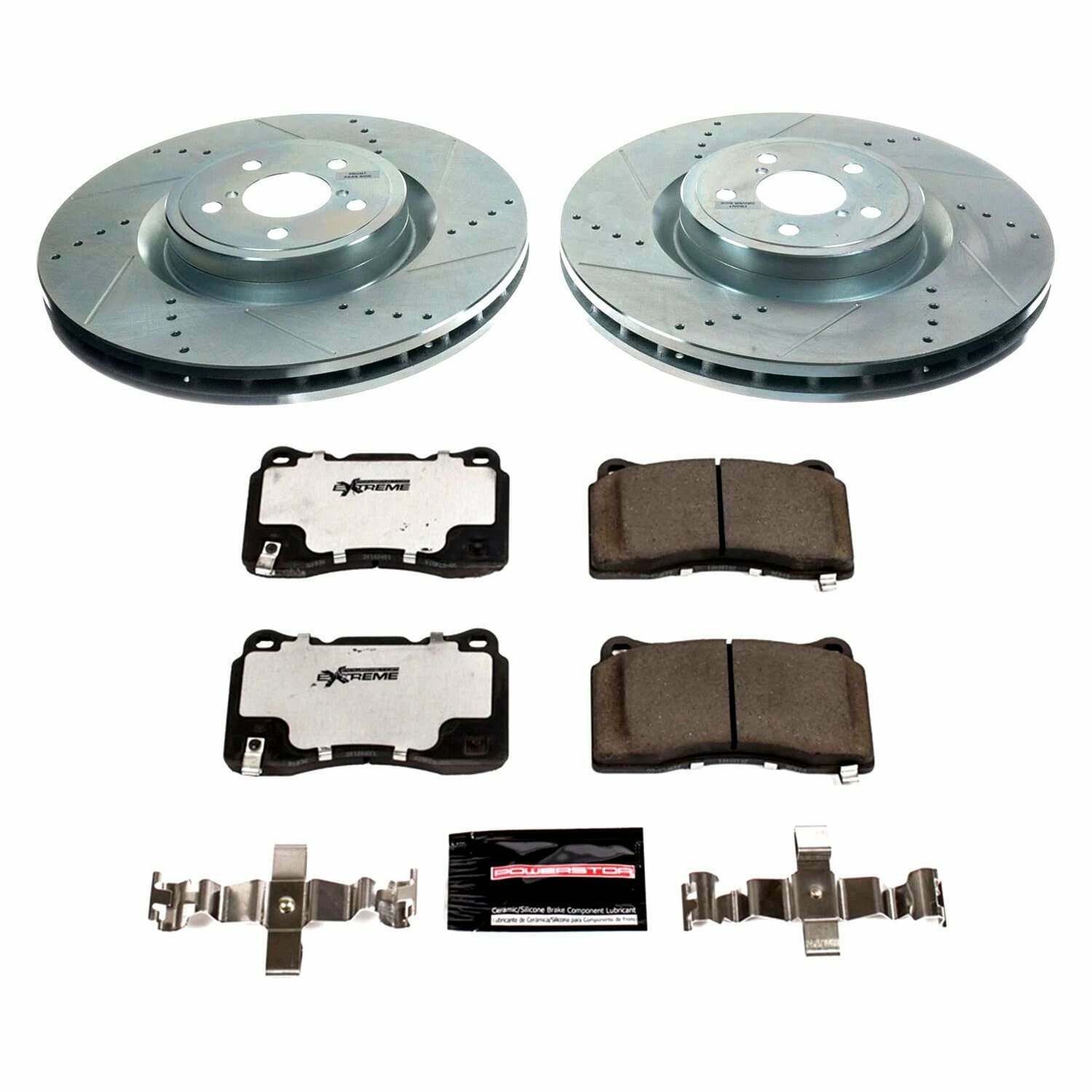 Power Stop 2020 Toyota 86 Front Z26 Street Warrior Brake Kit - K8610-26
