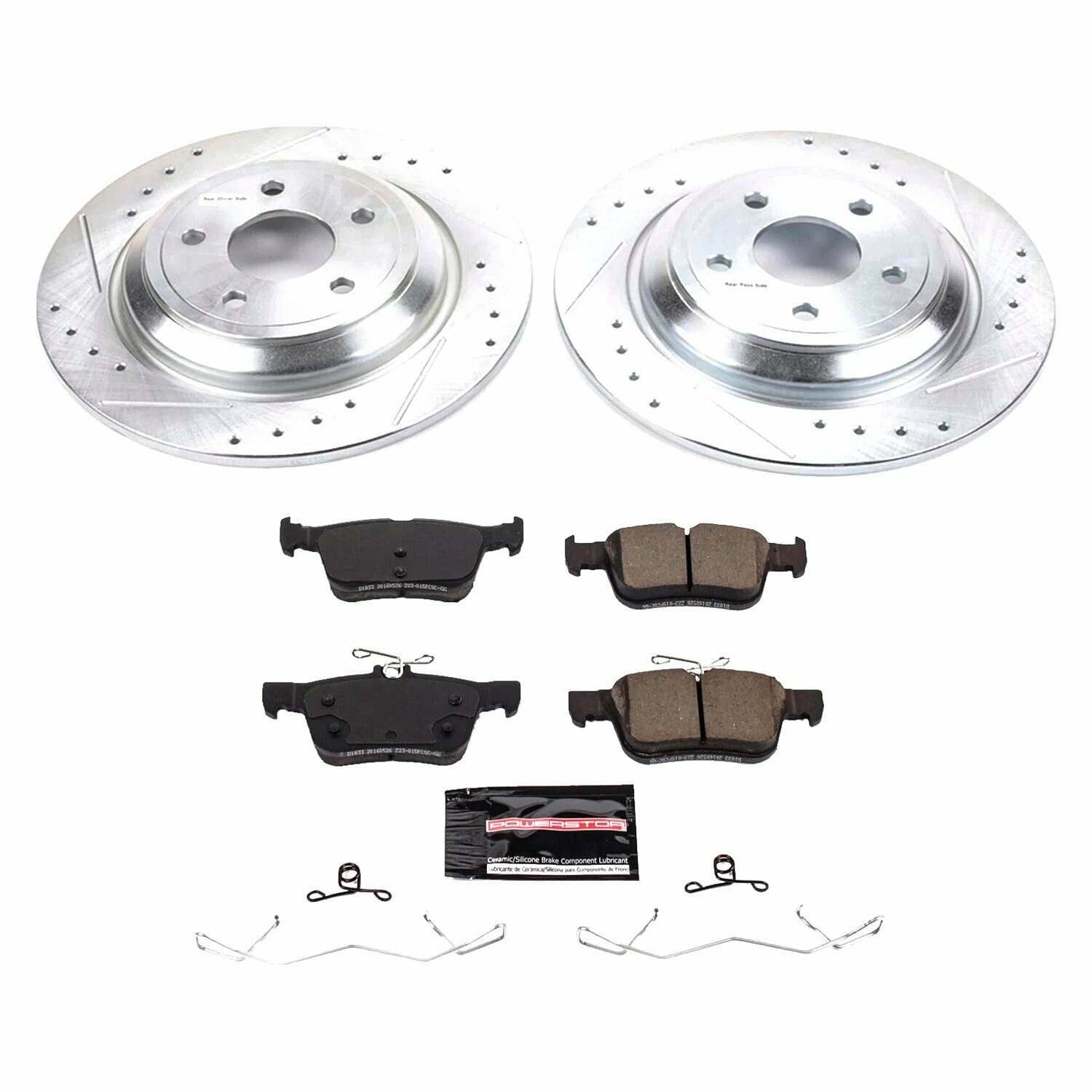 Power Stop 21-22 Ford Bronco Sport Rear Z23 Evolution Brake Kit - K8642