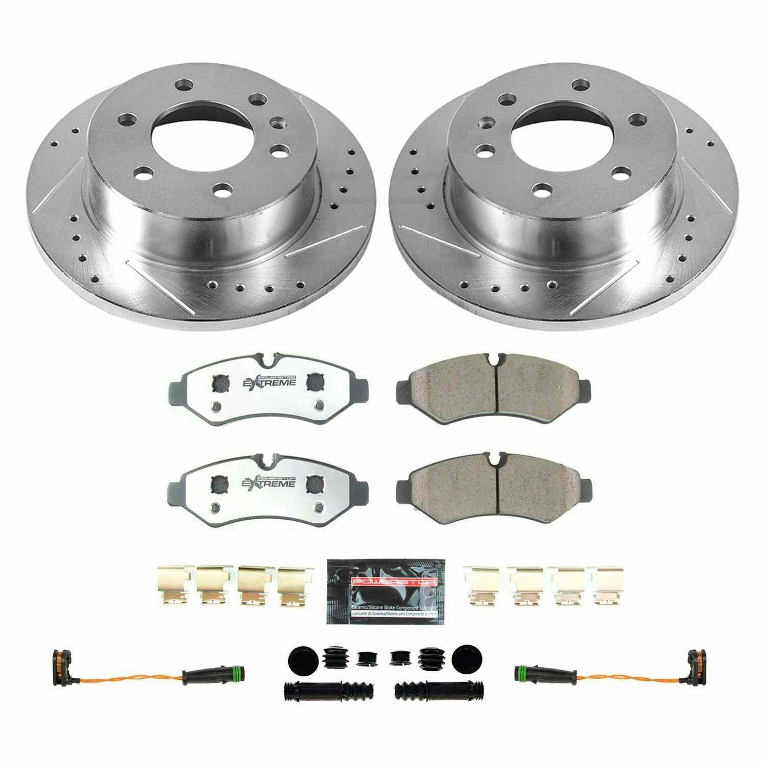 Power Stop 2020 Mercedes-Benz Sprinter 3500 Rear Z36 Truck & Tow Brake Kit - K8649-36