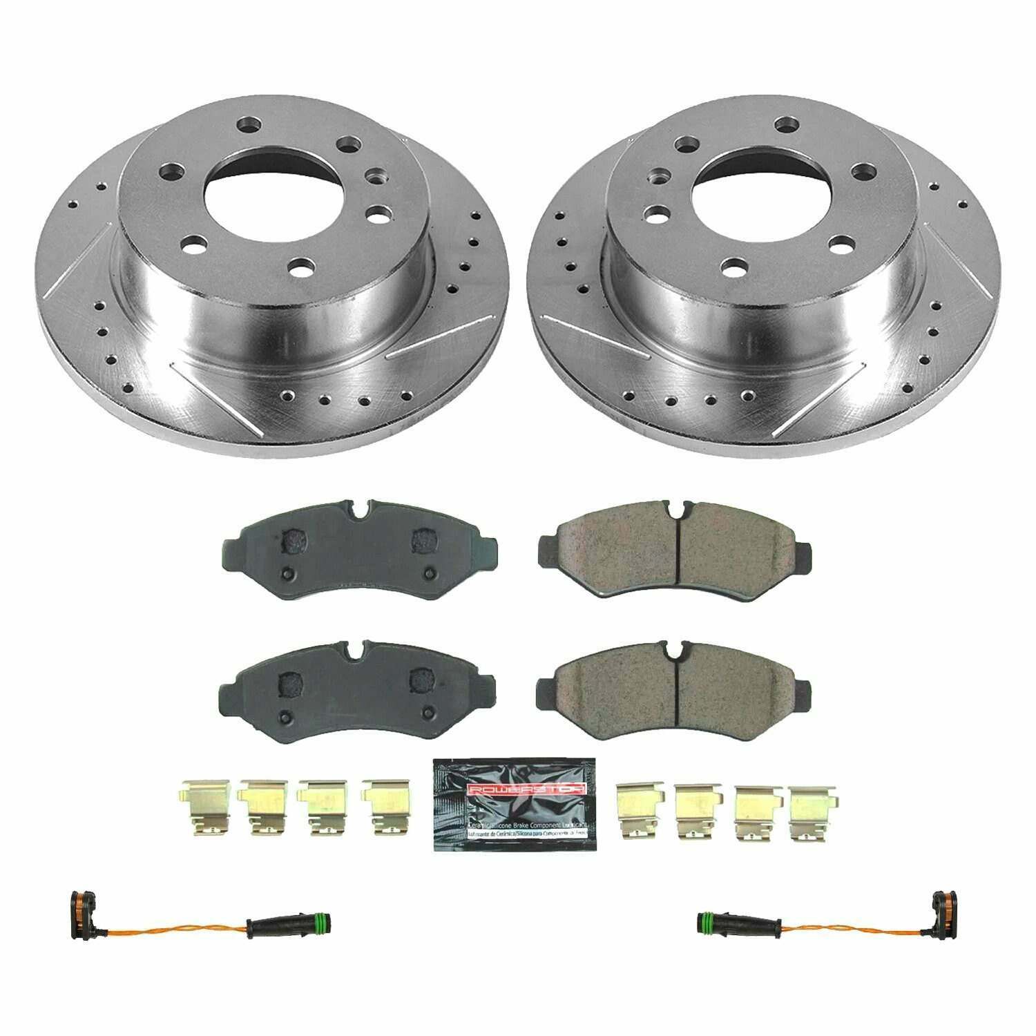 Power Stop 2020 Mercedes-Benz Sprinter 3500 Rear Z23 Evolution Sport Brake Kit - K8649