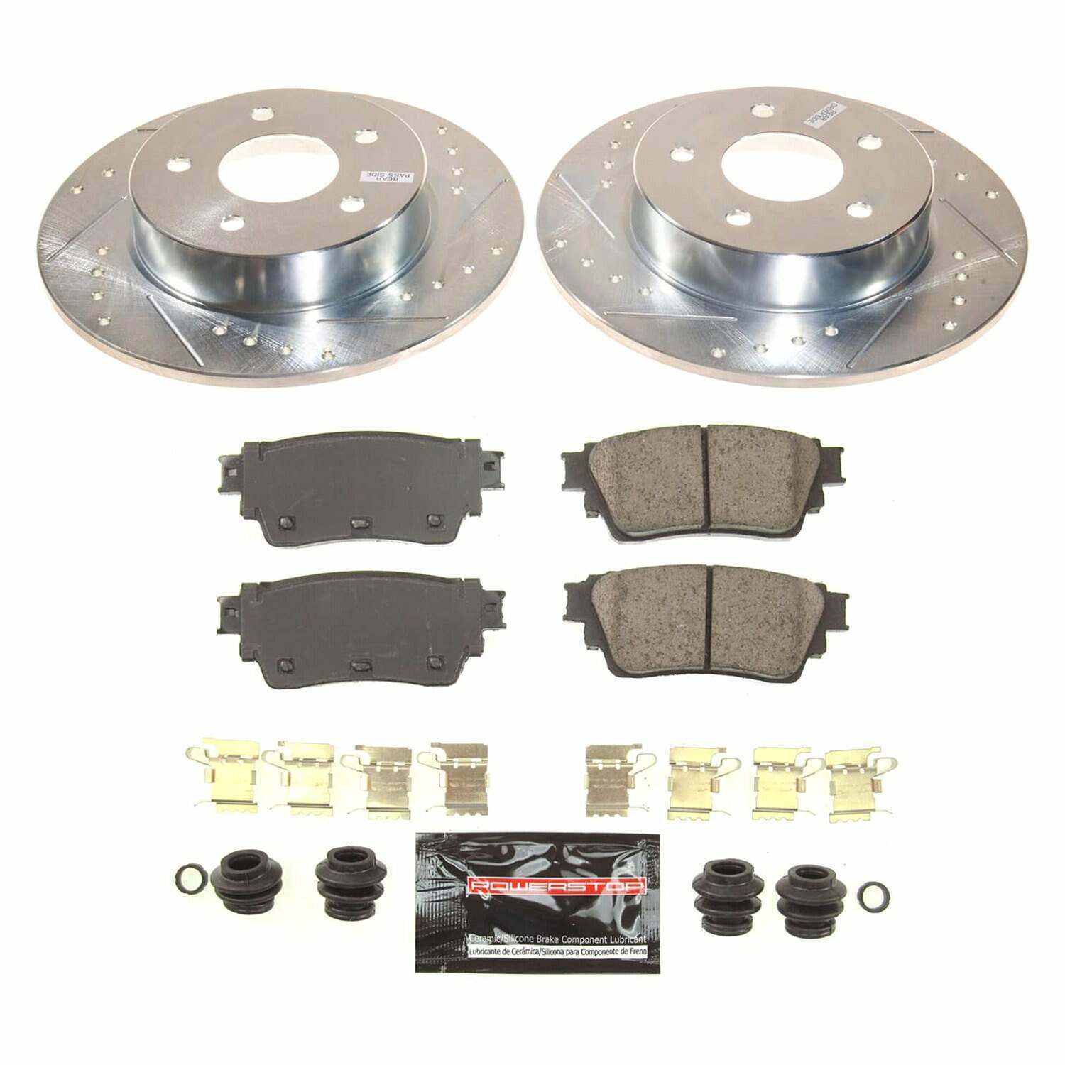 Power Stop 19-23 Nissan Altima Rear Z23 Evolution Brake Kit - K8675