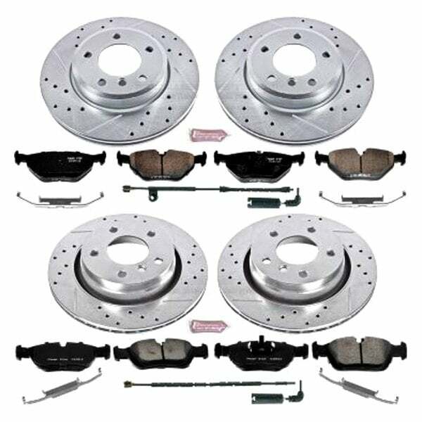 Power Stop 2000 BMW 323i Front & Rear Z23 Evolution Sport Brake Kit - K871