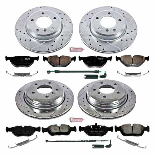 Power Stop 01-05 BMW 325xi Front & Rear Z23 Evolution Sport Brake Kit - K874