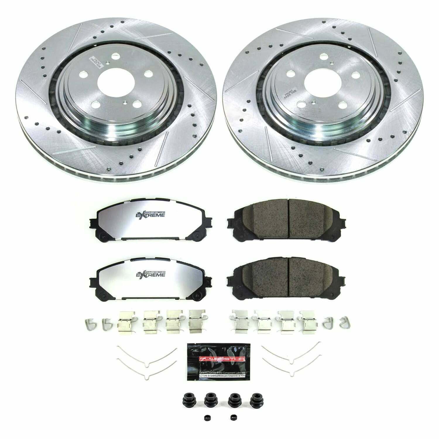 Power Stop 20-22 Toyota Highlander Front Z36 Truck & Tow Brake Kit - K8753-36