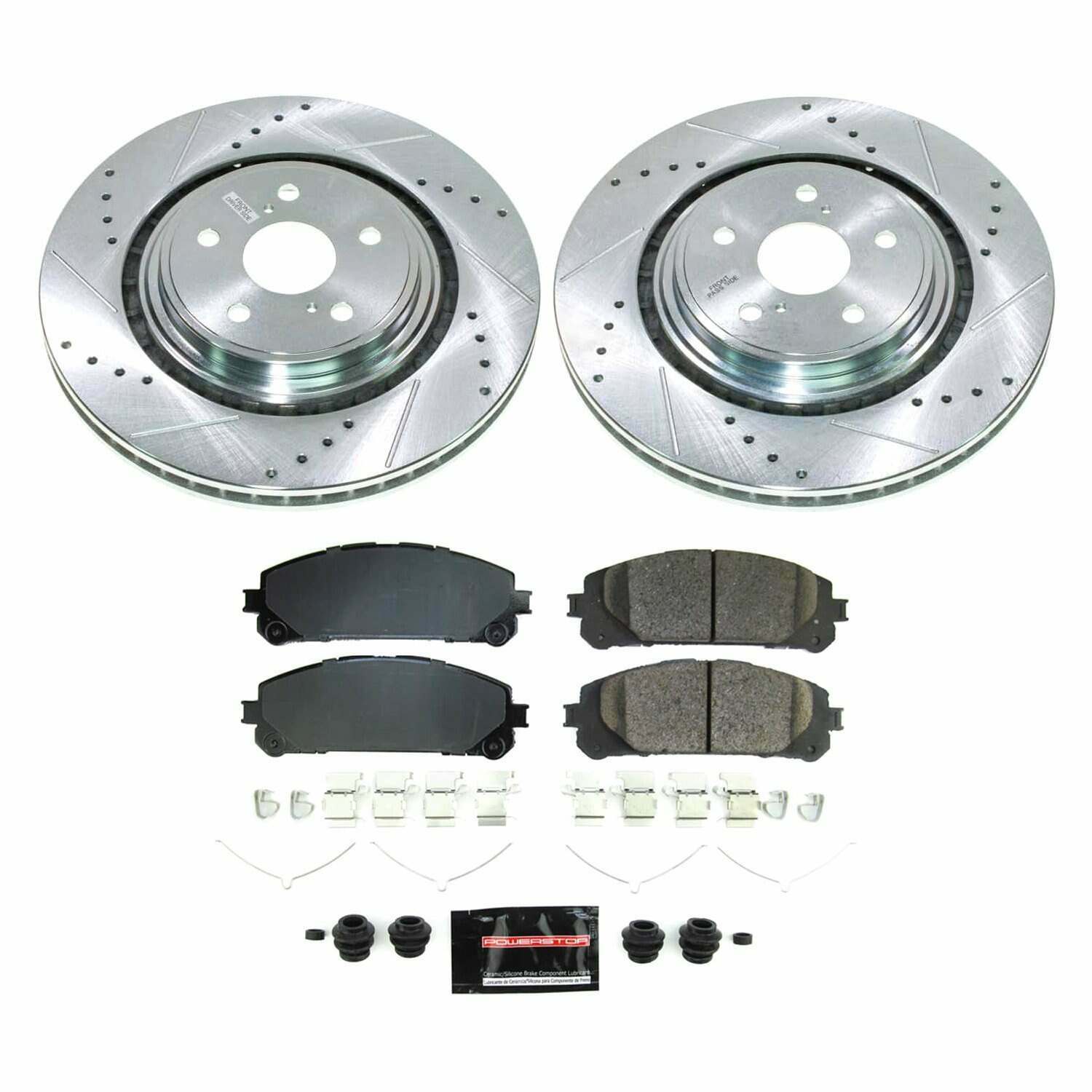 Power Stop 20-22 Toyota Highlander Front Z23 Evolution Brake Kit - K8753