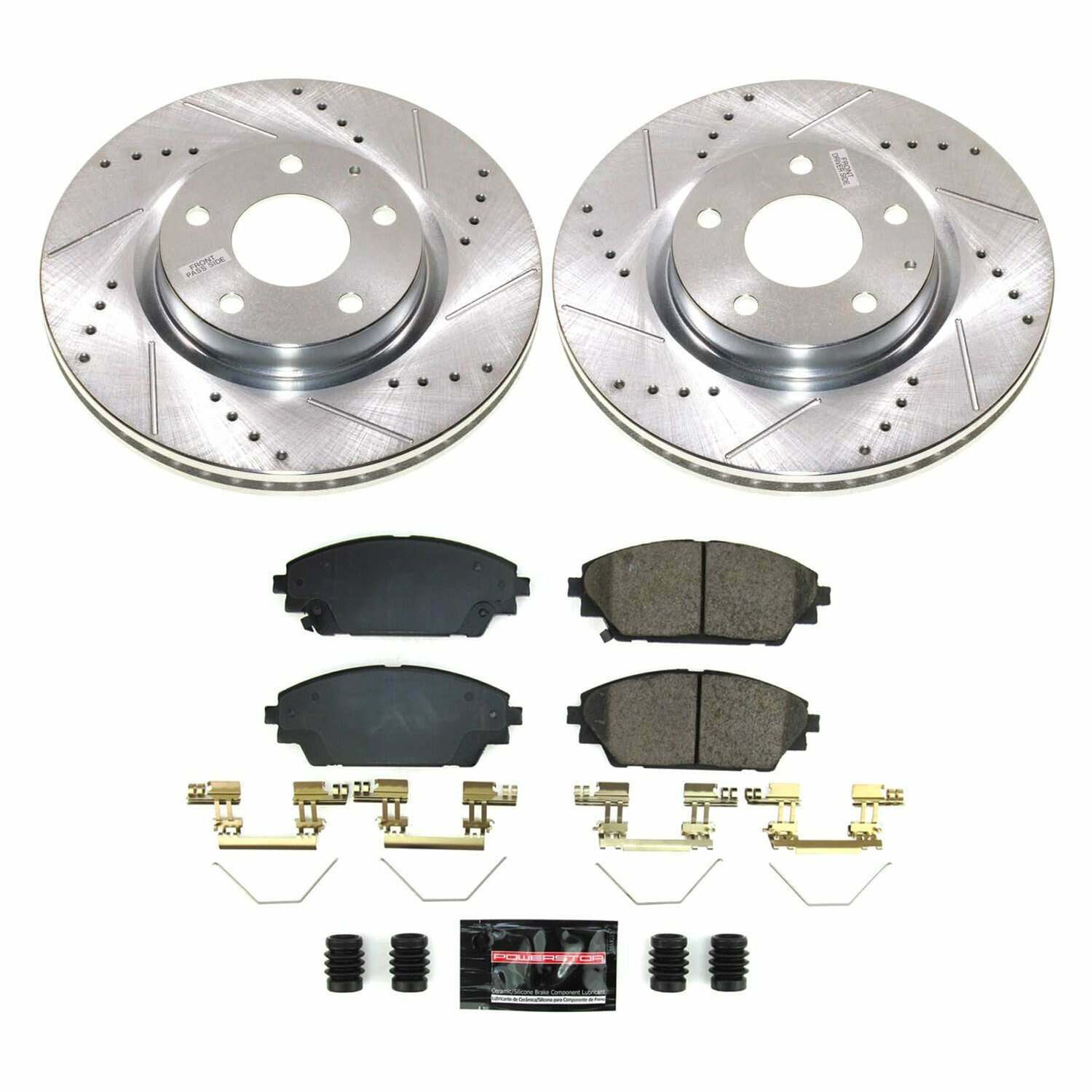 Power Stop 20-22 Mazda CX-30 Front Z23 Evolution Brake Kit - K8755
