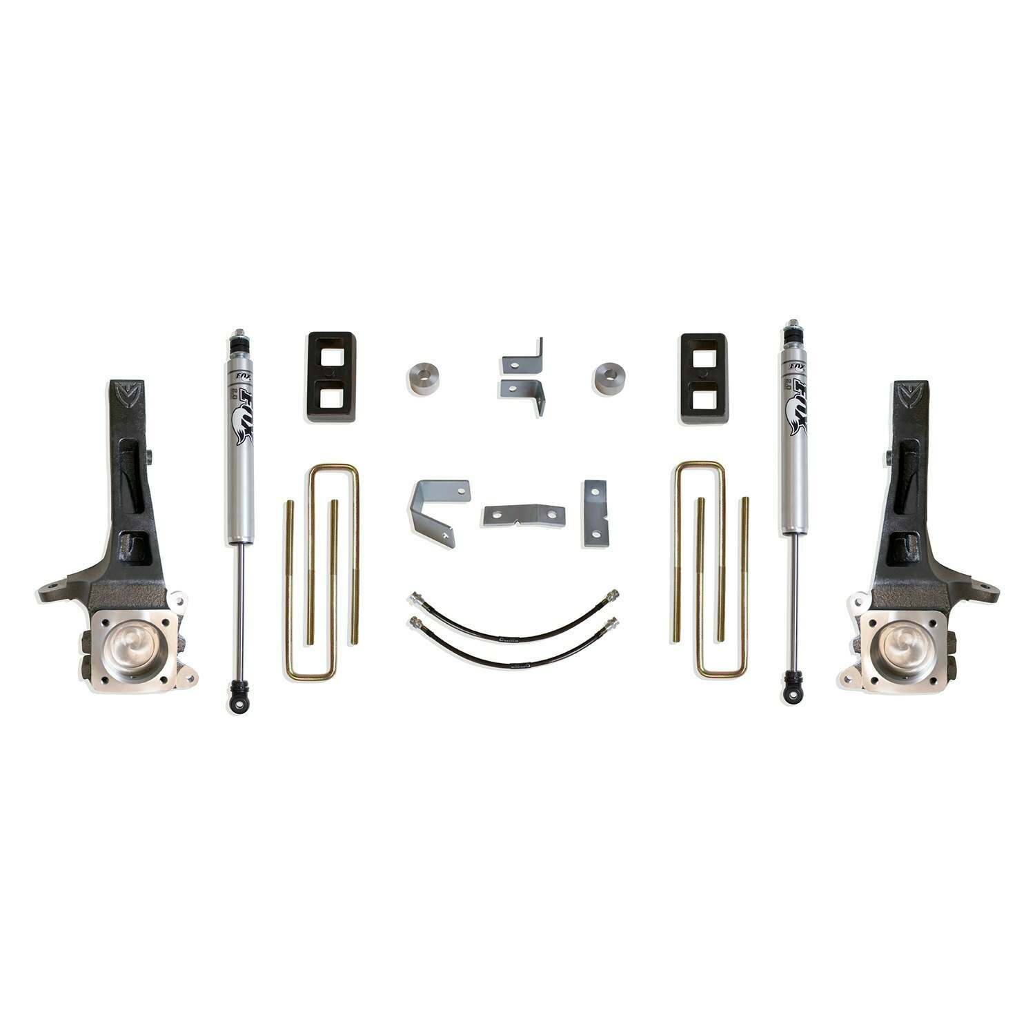 MaxTrac 4 inch Lift Kit (Fox Shocks) (2005-2022 Tacoma) - K886842F