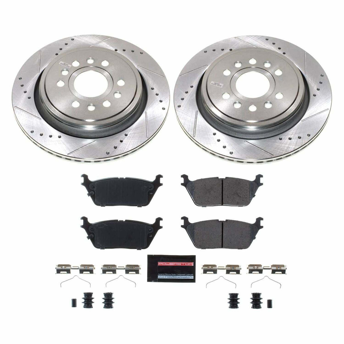 Power Stop 22-23 Jeep Grand Wagoneer Rear Z23 Evolution Brake Kit - K8873