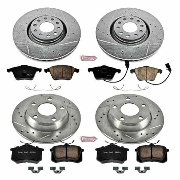 Power Stop 02-04 Audi A6 Quattro Front & Rear Z23 Evolution Sport Brake Kit - K893