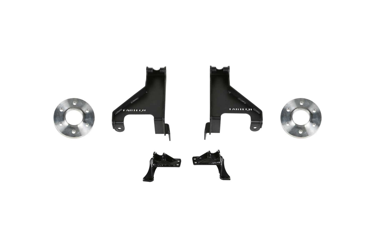 Fabtech AUX SHOCK KIT W/O SHOCKS 2015-21 SPRINTER 3500 4WD (2015-2021 Sprinter 3500 Base) - K9013