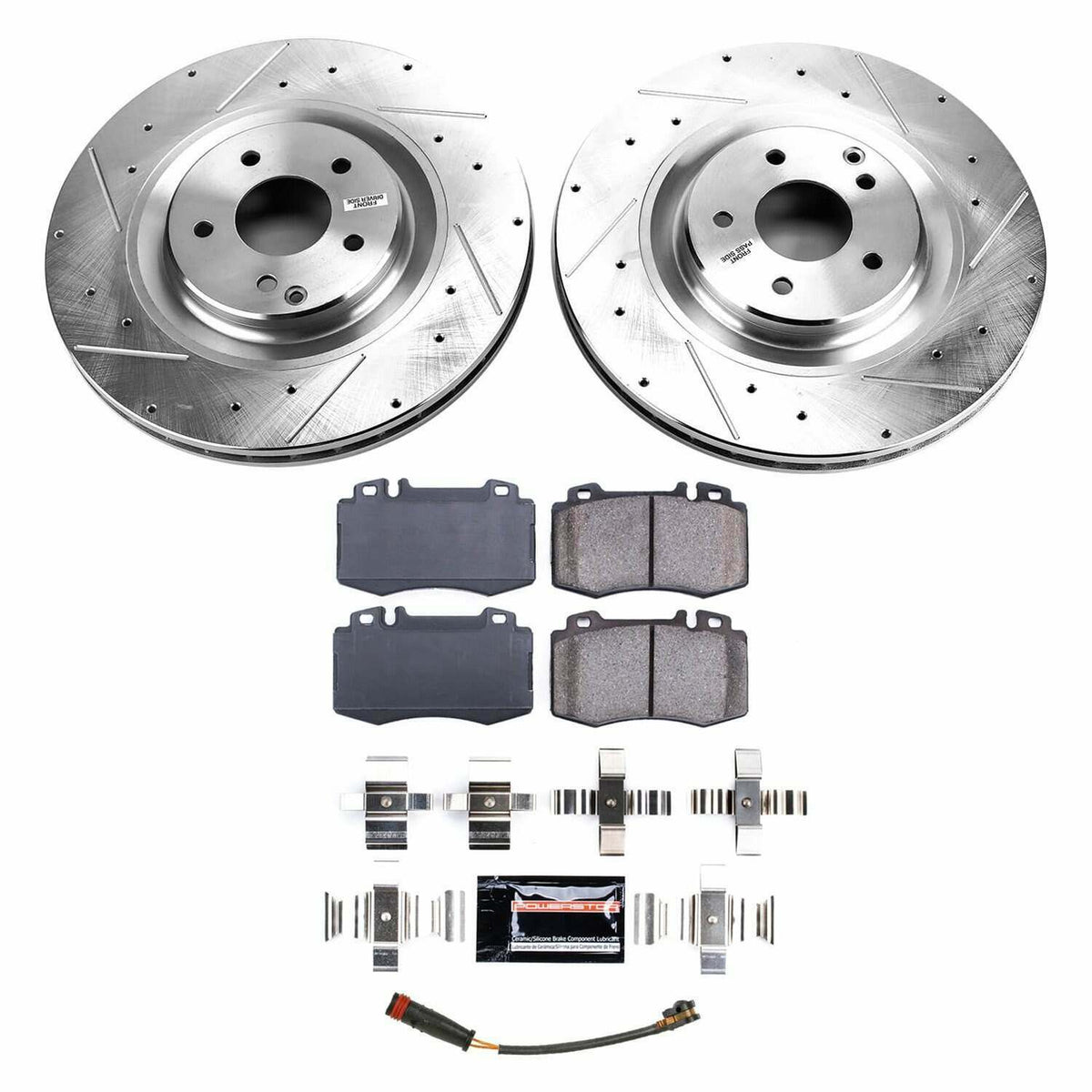 Power Stop 07-10 Mercedes-Benz SLK55 AMG Front Z23 Evolution Brake Kit - K9078