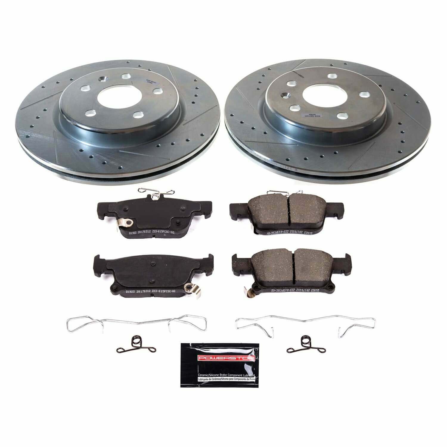 Power Stop 19-20 Buick Envision Rear Z23 Evolution Brake Kit - K9104