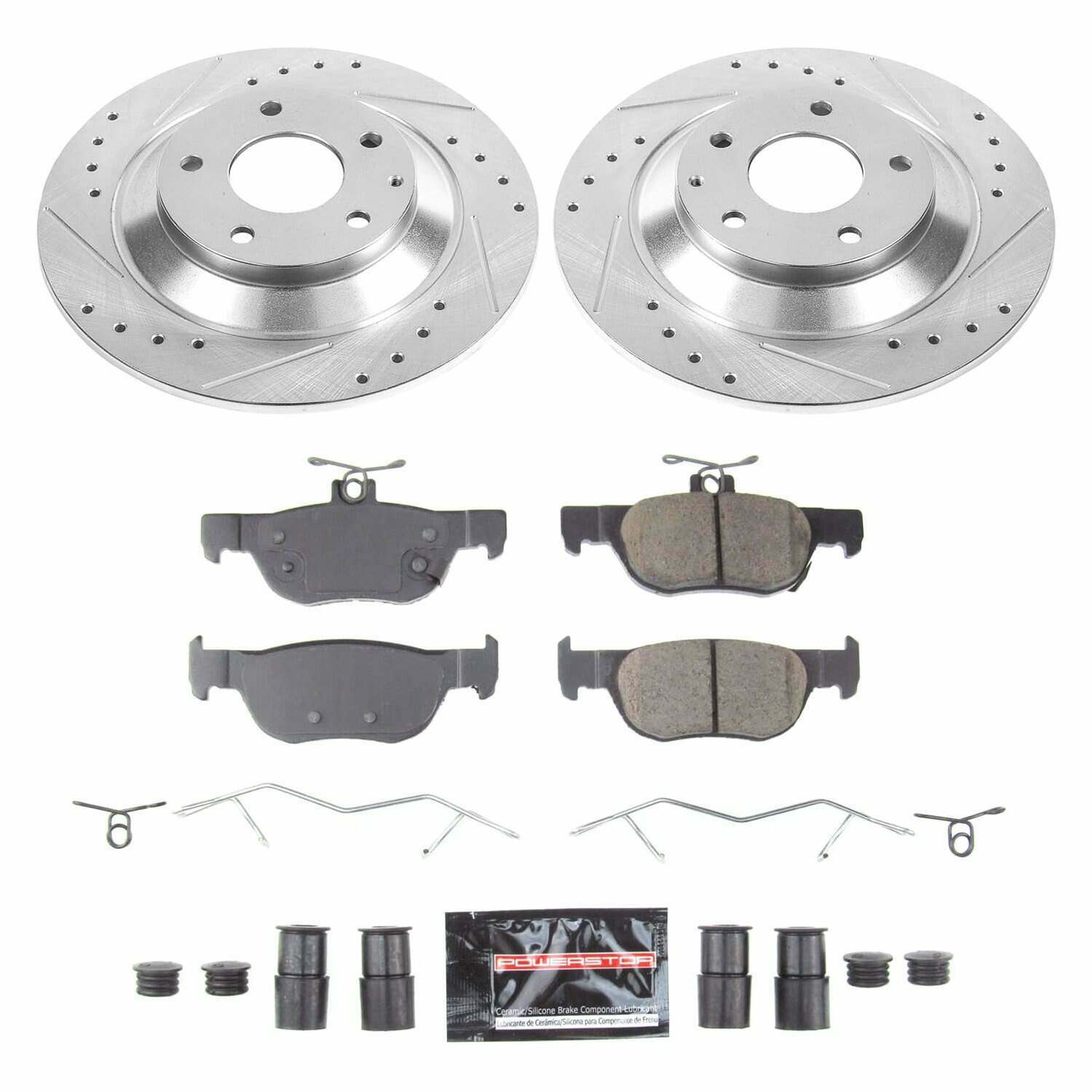 Power Stop 20-22 Mazda CX-30 Rear Z23 Evolution Brake Kit - K9136