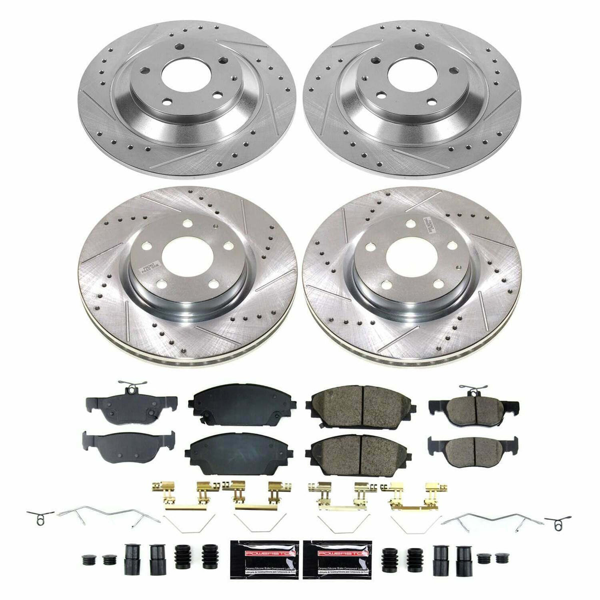 Power Stop 20-22 Mazda CX-30 Front and Rear Z23 Evolution Brake Kit - K9137