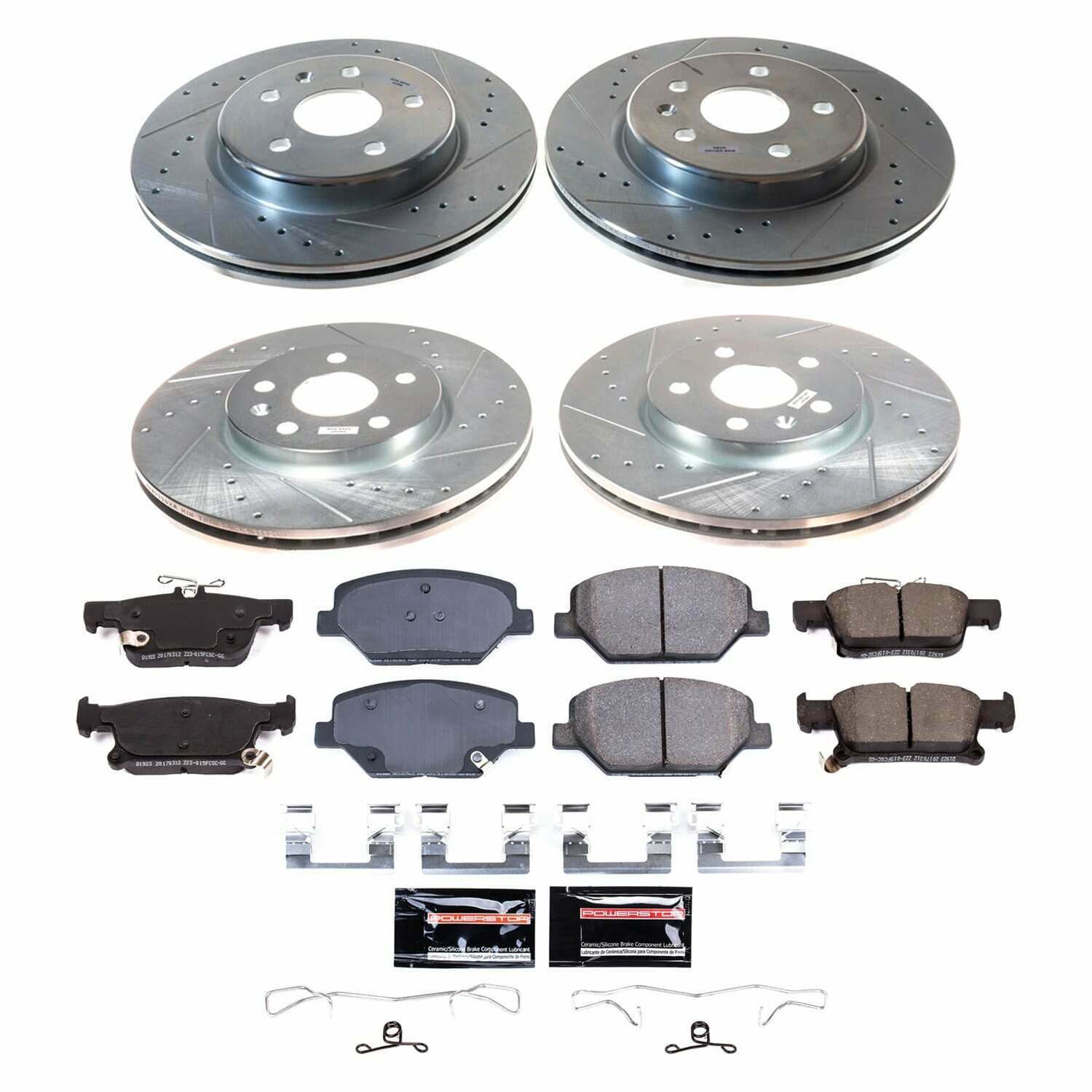Power Stop 19-20 Buick Envision Front and Rear Z23 Evolution Brake Kit - K9153