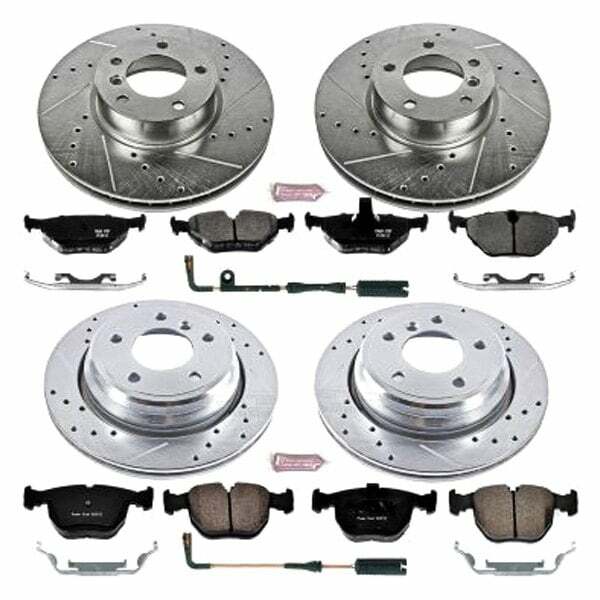Power Stop 01-03 BMW 530i Front & Rear Z23 Evolution Sport Brake Kit - K945