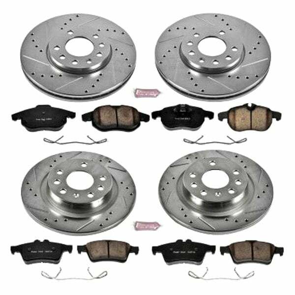 Power Stop 03-11 Saab 9-3 Front & Rear Z23 Evolution Sport Brake Kit - K979