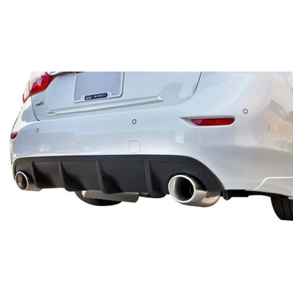 Stillen 2014-17 Infiniti Q50 Rear Diffuser [Matte Black] - KB11222MB