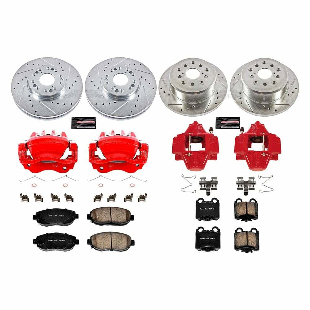 Power Stop 98-05 Lexus GS300 Front & Rear Z23 Evolution Sport Brake Kit w/Calipers - KC1079