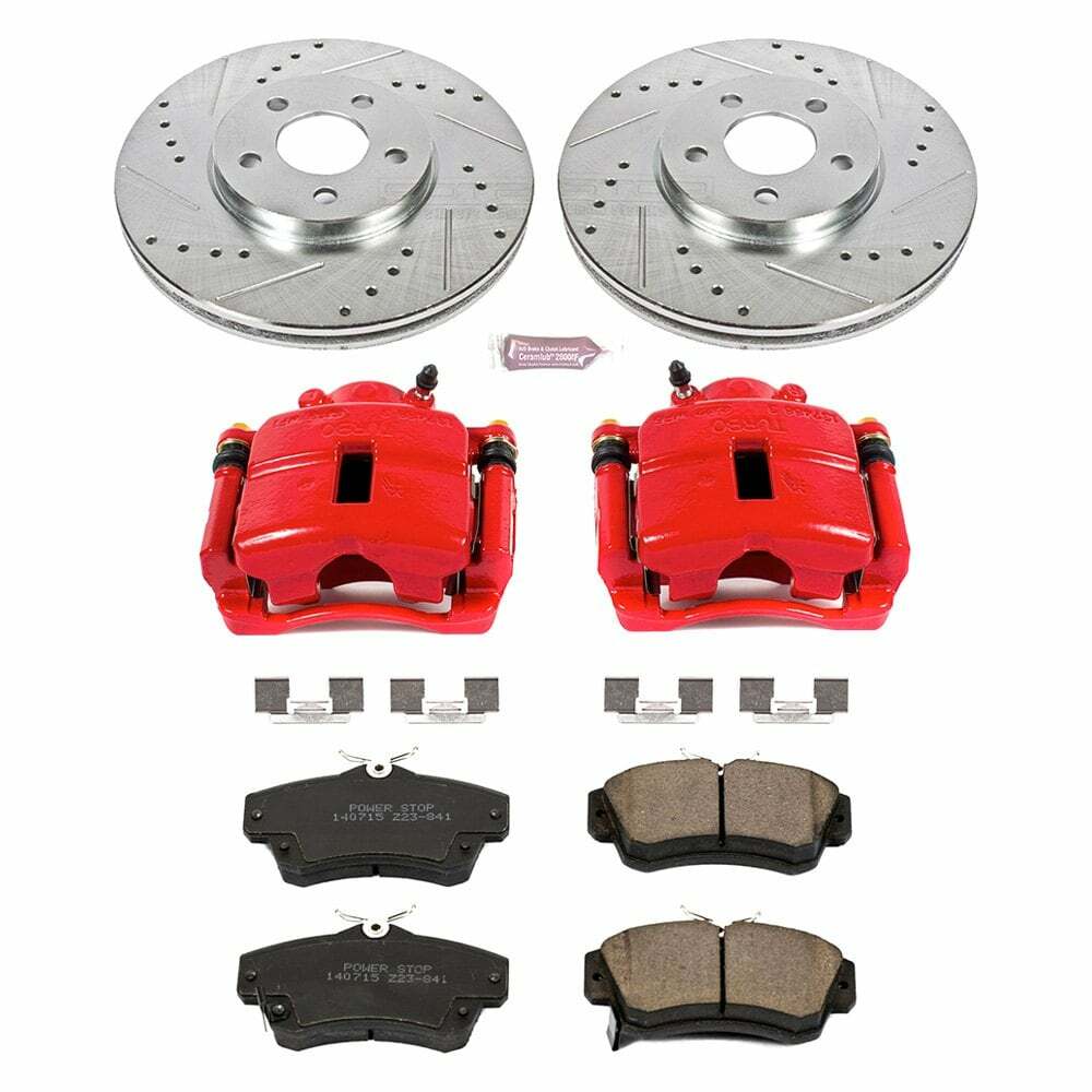 Power Stop 01-10 Chrysler PT Cruiser Front Z23 Evolution Sport Brake Kit w/Calipers - KC1704A