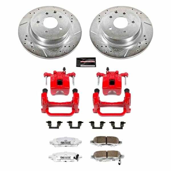 Power Stop 05-08 Infiniti G35 Rear Z26 Street Warrior Brake Kit w/Calipers - KC179-26