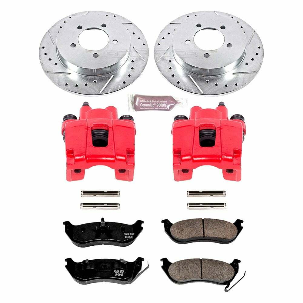Power Stop 06-10 Ford Explorer Rear Z36 Truck & Tow Brake Kit w/Calipers - KC1929-36