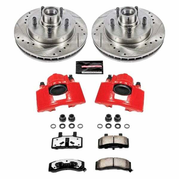 Power Stop 98-99 GMC Yukon Front Z36 Truck & Tow Kit w/Cals - KC1991-36