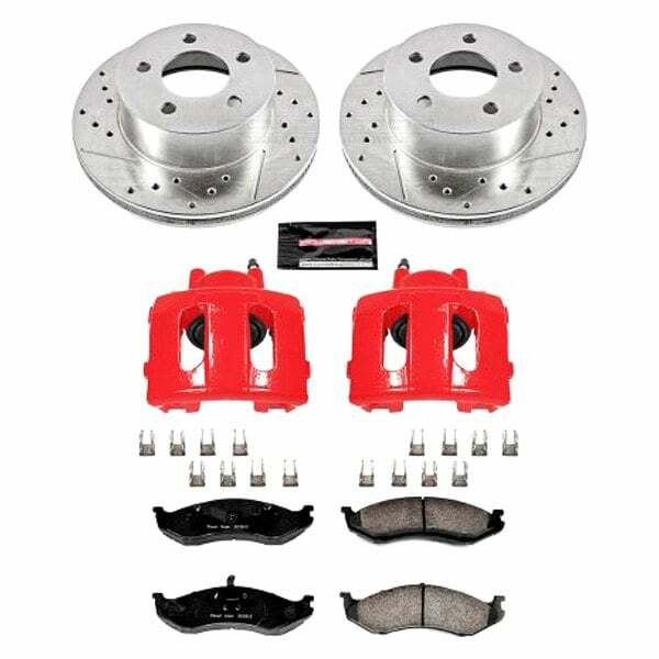 Power Stop 90-99 Jeep Cherokee Front Z23 Evolution Sport Brake Kit w/Calipers - KC2119