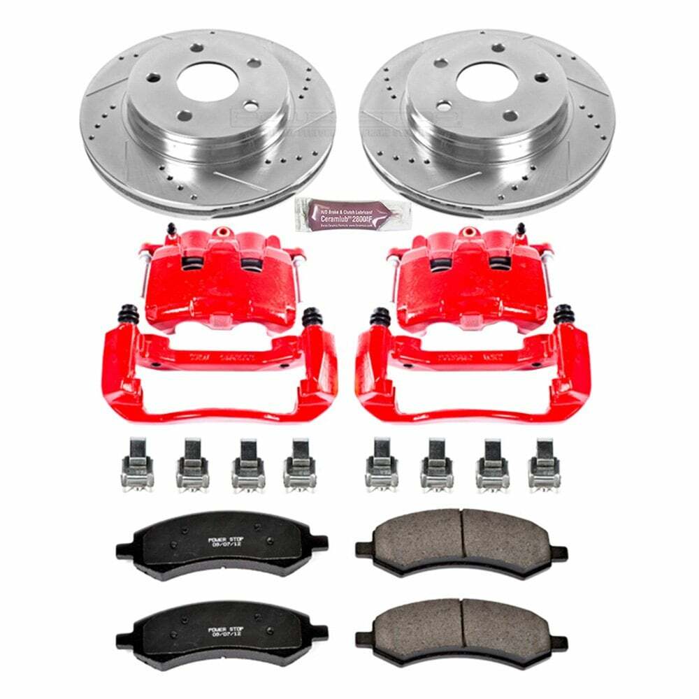 Power Stop 07-09 Chrysler Aspen Front Z23 Evolution Sport Brake Kit w/Calipers - KC2163A