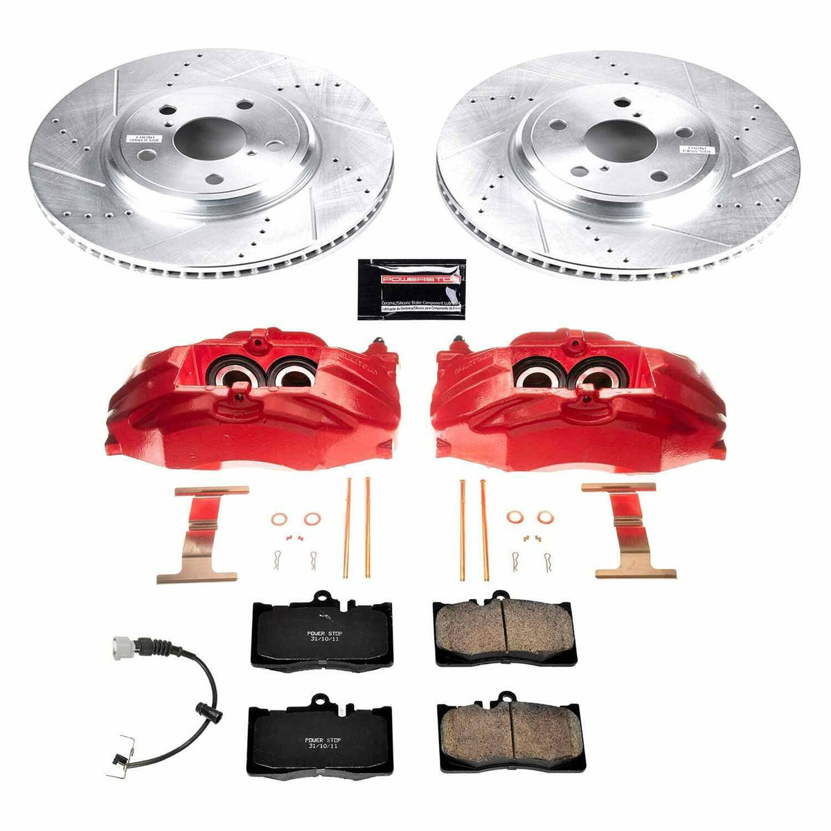 Power Stop 01-06 Lexus LS430 Front Z23 Evolution Sport Brake Kit w/Calipers - KC2327