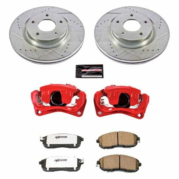 Power Stop 07-10 Nissan Altima Front Z26 Street Warrior Brake Kit w/Calipers - KC241-26