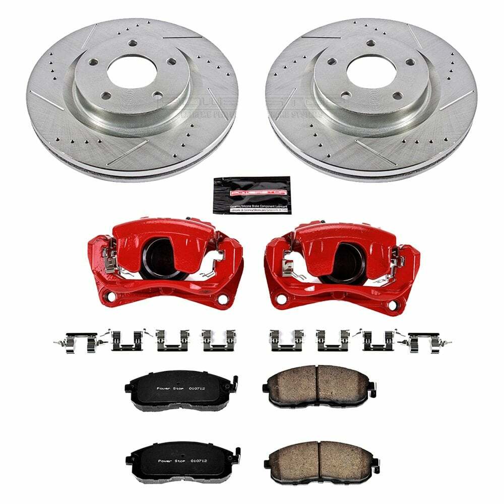 Power Stop 07-10 Nissan Altima Front Z23 Evolution Sport Brake Kit w/Calipers - KC241