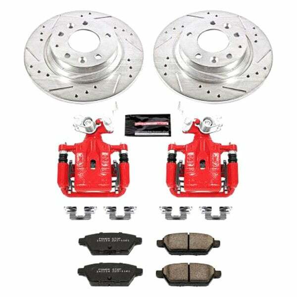 Power Stop 06-12 Ford Fusion Rear Z23 Evolution Sport Brake Kit w/Calipers - KC2450